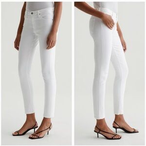 AG Adriano Goldschmied Women's Crisp White Skinny Jeans
